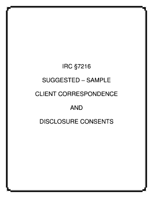 Tax Return Information Disclosure Consent Form