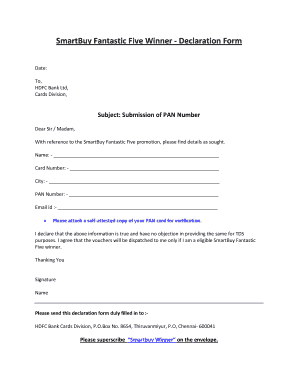 hdfc bank address declaration form hdfc bank address declaration form