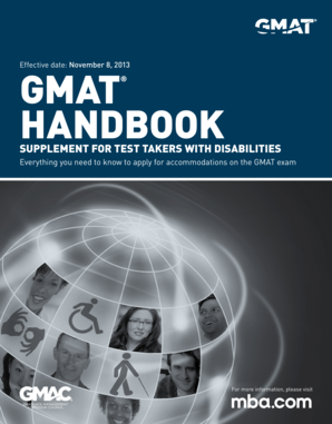 GMAT Disability Accommodation Request Form
