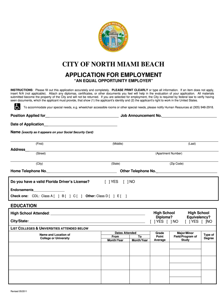 fl city employment Preview on Page 1