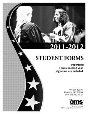 CMS Student Textbook Accountability Standards Agreement