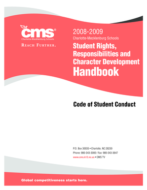 Charlotte-Mecklenburg Student Conduct Handbook