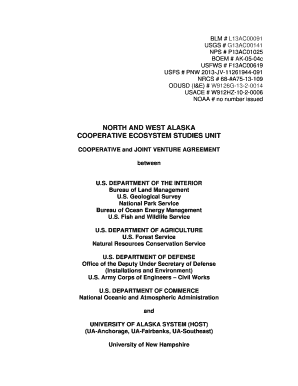 Cooperative and Joint Venture Agreement (2013) - CESU National ... - cesu psu