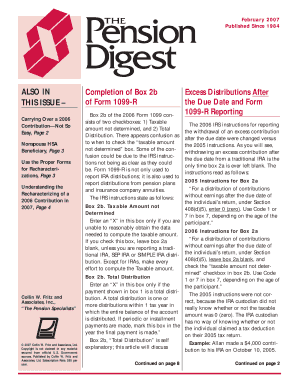 IRS Form 1099-R Instructions