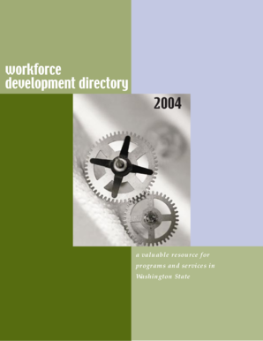 Workforce Development Directory 2004