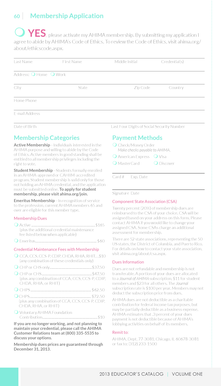 AHIMA Membership Application Form