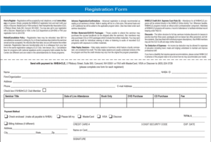 New Hampshire Bar Association CLE Registration Form