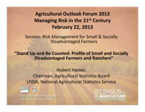 Microsoft PowerPoint - Hamer.pptx. SARC report - usda