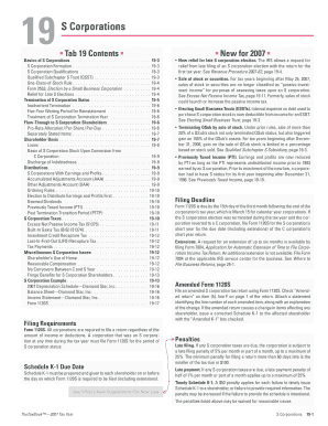 S Corporation Tax Guide