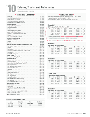 US Federal Estate and Gift Tax Forms Guide