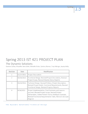 Spring 2013 IST 421 PROJECT PLAN - Penn State Personal Web ... - personal psu