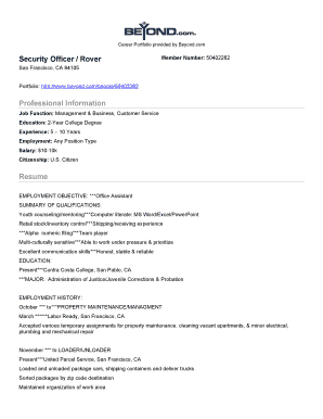 customer service resume objective or summary fill print
