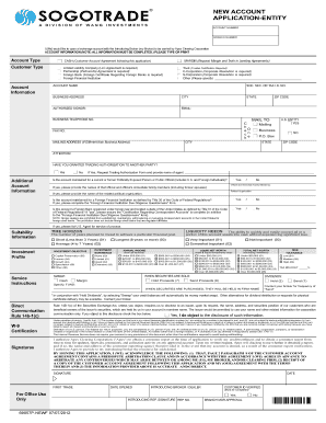 SogoTrade Corporate Account Application