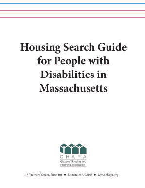 Housing Search Guide for People with Disabilities in Massachusetts