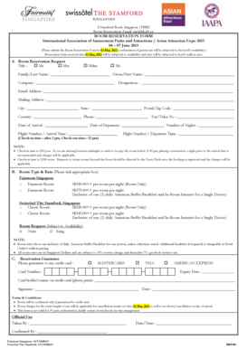 Room Reservation Form