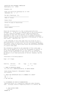 SEC Schedule 13G Filing