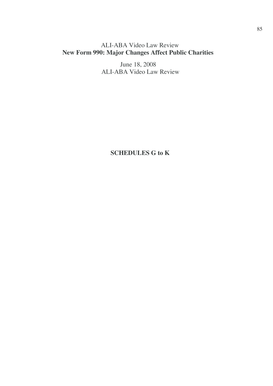 IRS Form 990 Schedule G