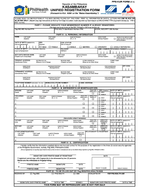 sample of philhealth form with answer