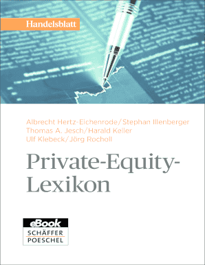 Fillable Online Download E Bookshelf Private Equity Lexikon