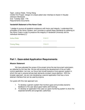 Vanderbilt Honor Code Pledge