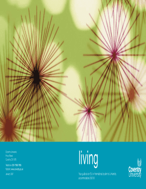 Coventry University Accommodation Application