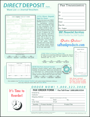 US Federal Direct Deposit Sign-Up Form