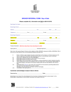 Broker Referral Form