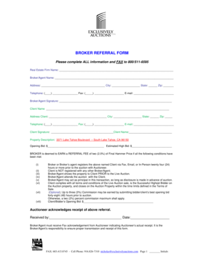 Broker Referral Form
