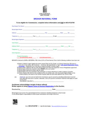 Broker Referral Form