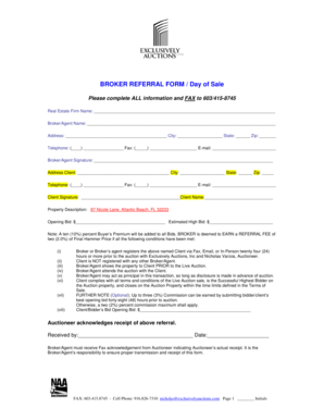 Broker Referral Form