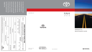 Toyota RAV4 Owner Information Change Form