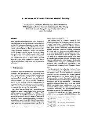 Experiences with Model Inference Assisted Fuzzing - Usenix - usenix