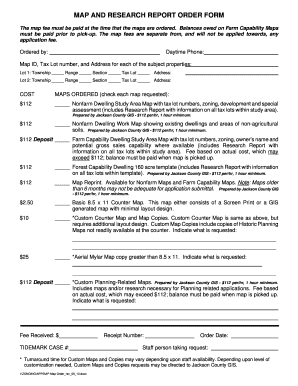 High school research report format - Map and research report order form - Jackson County Oregon - co jackson or