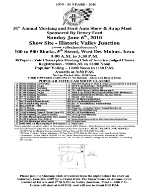 Va aid and attendance form for assisted living - St Annual Mustang and Ford Auto Show amp Swap Meet Sponsored - mustangclubofcentraliowa