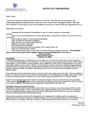 Move out letter to landlord thank you Move out letter to landlord thank you