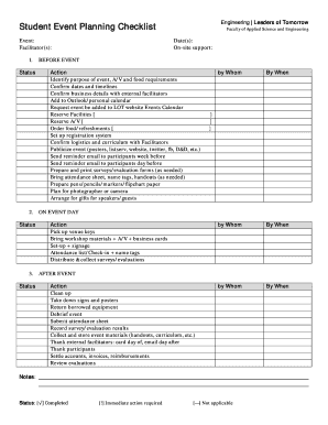event planning checklist forms and templates fillable 97 printable event planning template forms fillable