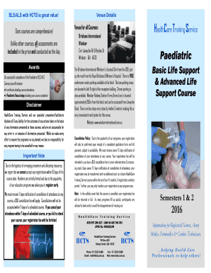 Paediatric Basic Life Support &amp; Advanced Life Support Course