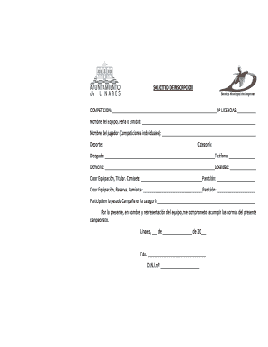 Registration Request Form