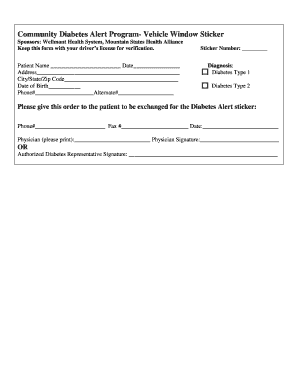 General Prescription form for website