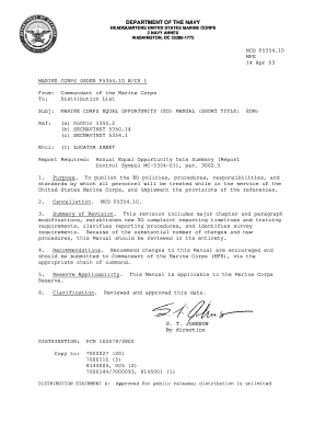 Personal information consent form - MCO P5354.1D W CH 1 MARINE CORPS EQUAL OPPORTUNITY (EO) MANUAL - 3rdmlg marines