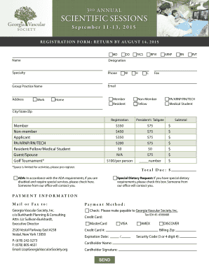 RD ANNUAL SCIENTIFIC SESSIONS - georgiavascularsocietyorg