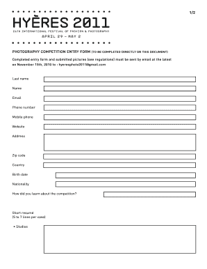 Form preview