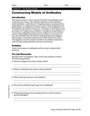 Constructing Antibodies Lab.pdf - BiologyAlive.com