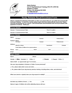 Form preview