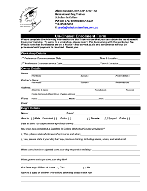 Form preview