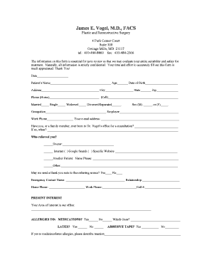 Form preview