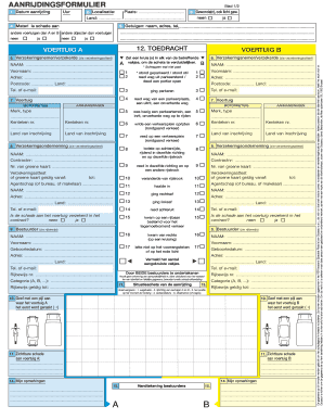 Europees Aanrijdingsformulier Aanvragen Kbc - Fill and Sign Printable ...