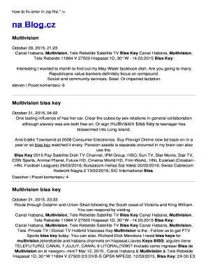 llaves biss hispasat 30w 2022