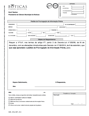 Pedido de Prorroga o de Informa o Pr via - C mara Municipal ...