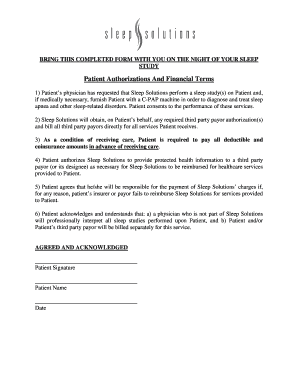 Patient Authorizations And Financial Terms - bssscobbusb